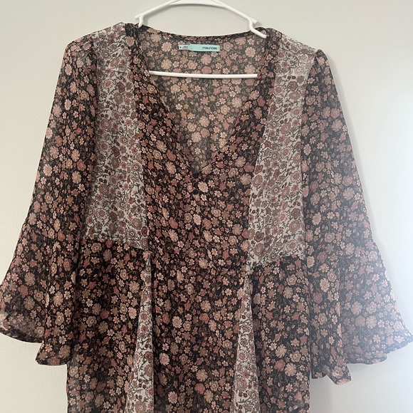 Maurices Floral Blouse - Picture 2 of 6